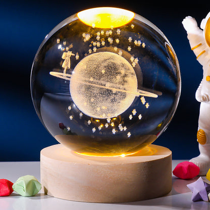 RGB Crystal Ball Night Light