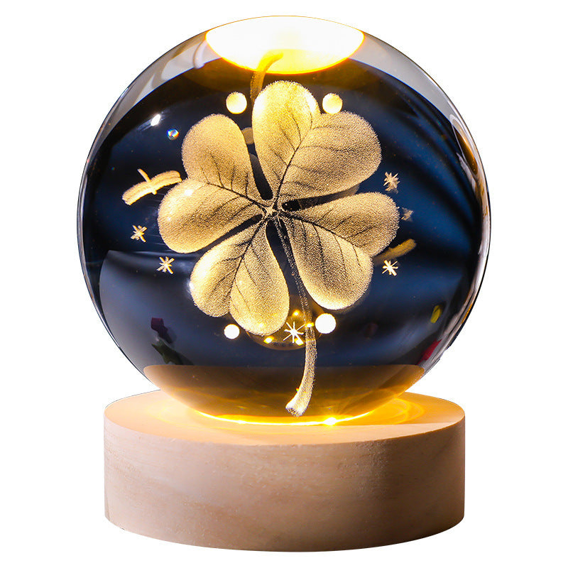 RGB Crystal Ball Night Light