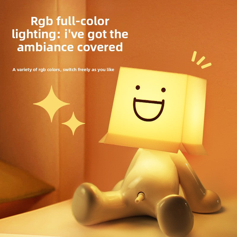 RGB Desk Lamp with Color Changing Light USB Powered