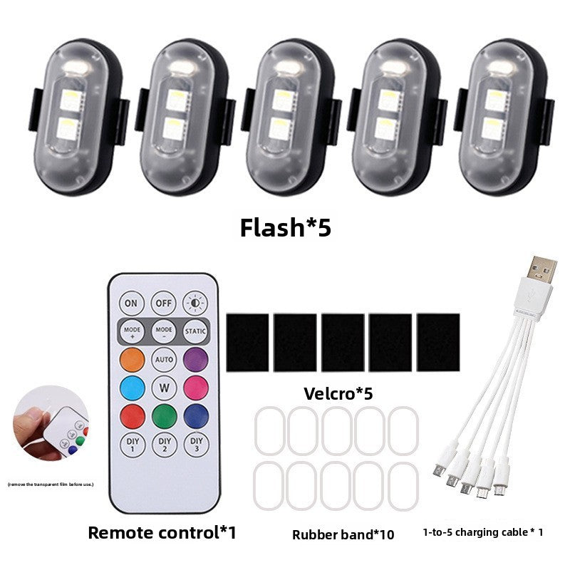 RGB LED Strobe Position Light with Remote Control