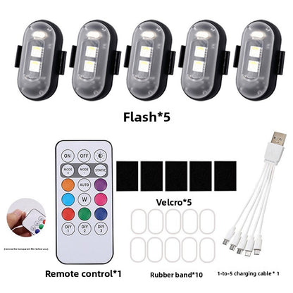 RGB LED Strobe Position Light with Remote Control