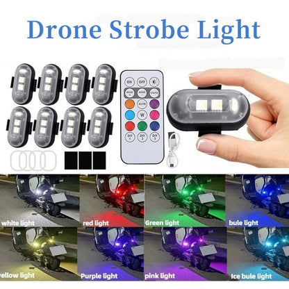 RGB LED Strobe Position Light with Remote Control
