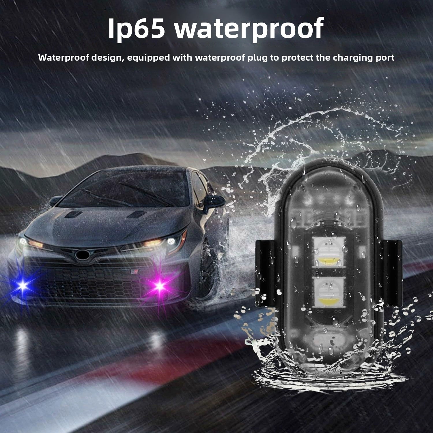 RGB LED Strobe Position Light with Remote Control