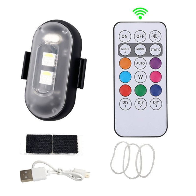 RGB LED Strobe Position Light with Remote Control