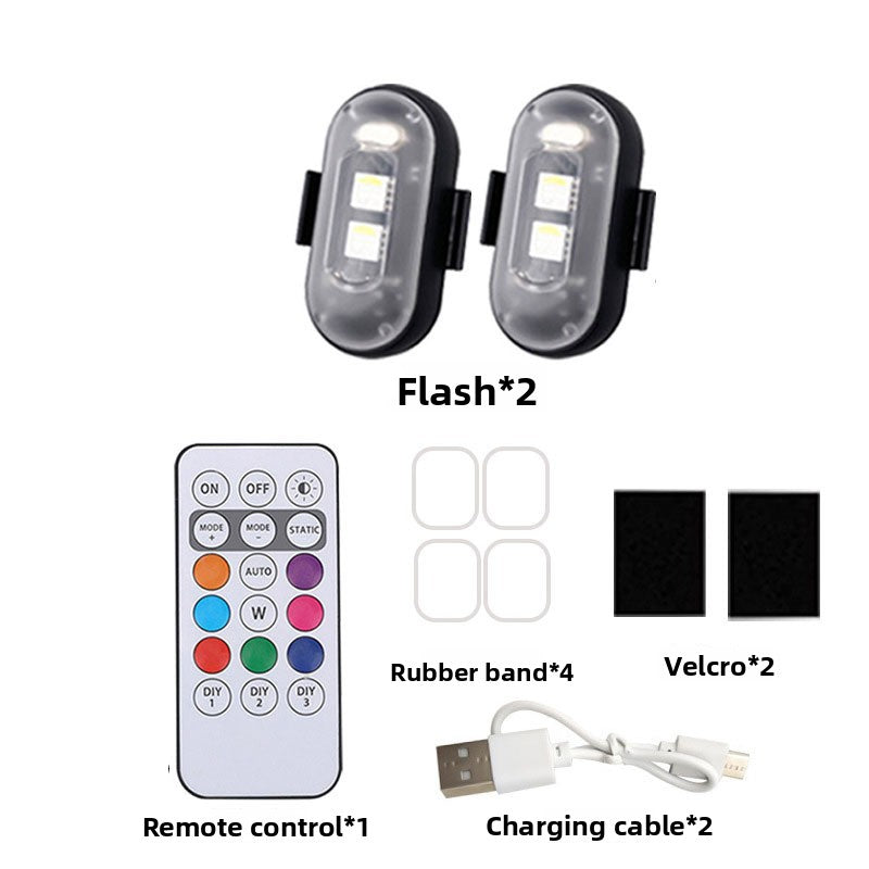 RGB LED Strobe Position Light with Remote Control