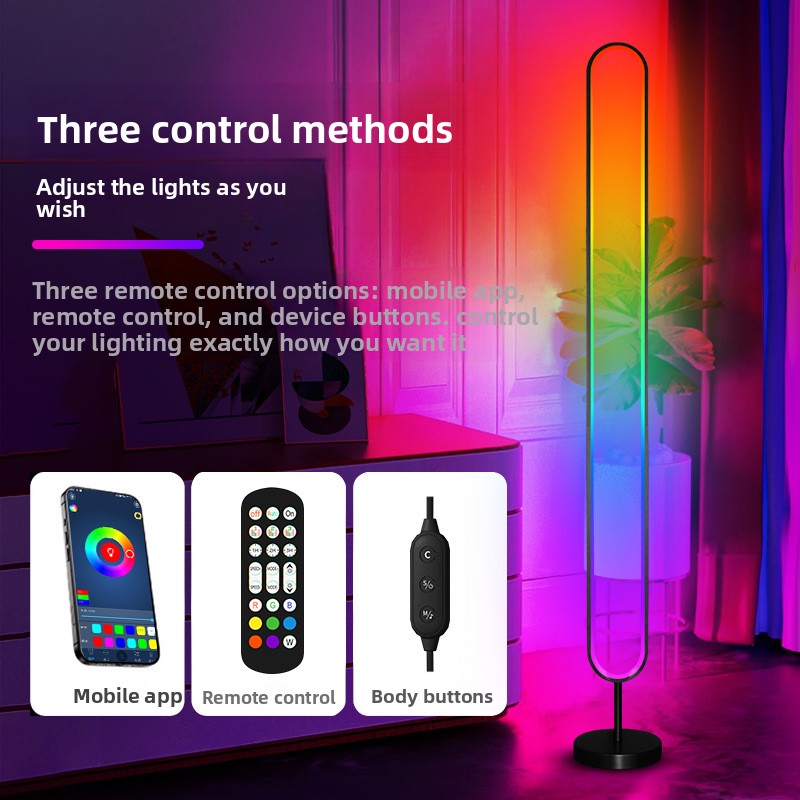 RGB Music Reactive Floor Lamp
