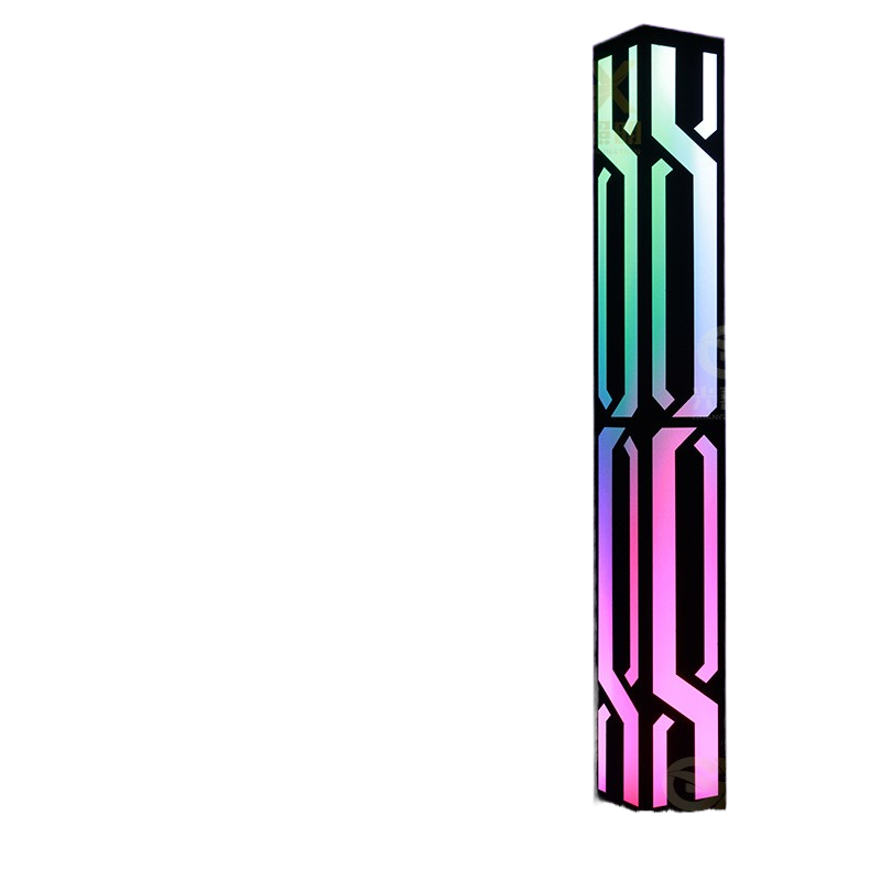 RGB Sound-Activated Floor Lamp with Adjustable Height