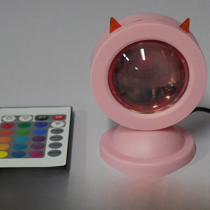 RGB Sunset Projection Lamp with Remote