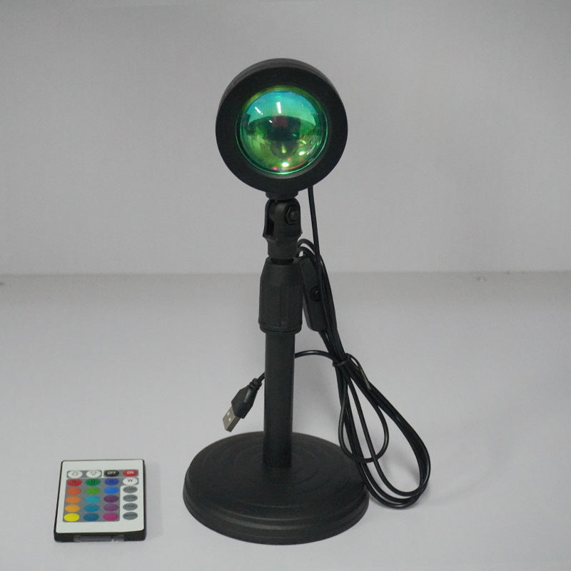 RGB Sunset Projection Lamp with Remote