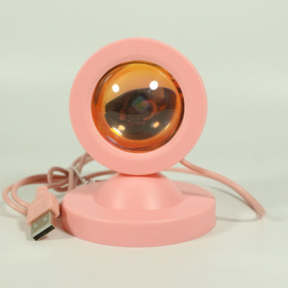 RGB Sunset Table Lamp with USB Power