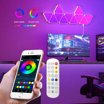 RGB Triangle LED Wall Light
