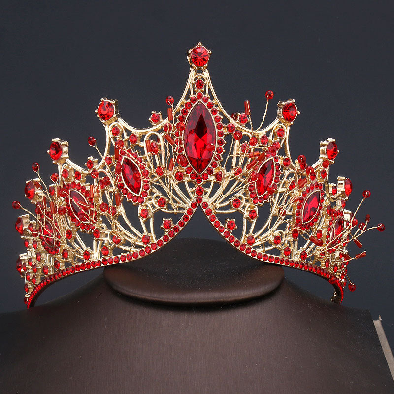 Rhinestone Alloy Wedding Crown Hair Accessory