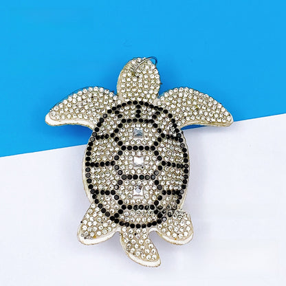 Rhinestone Animal Keychain Pendant