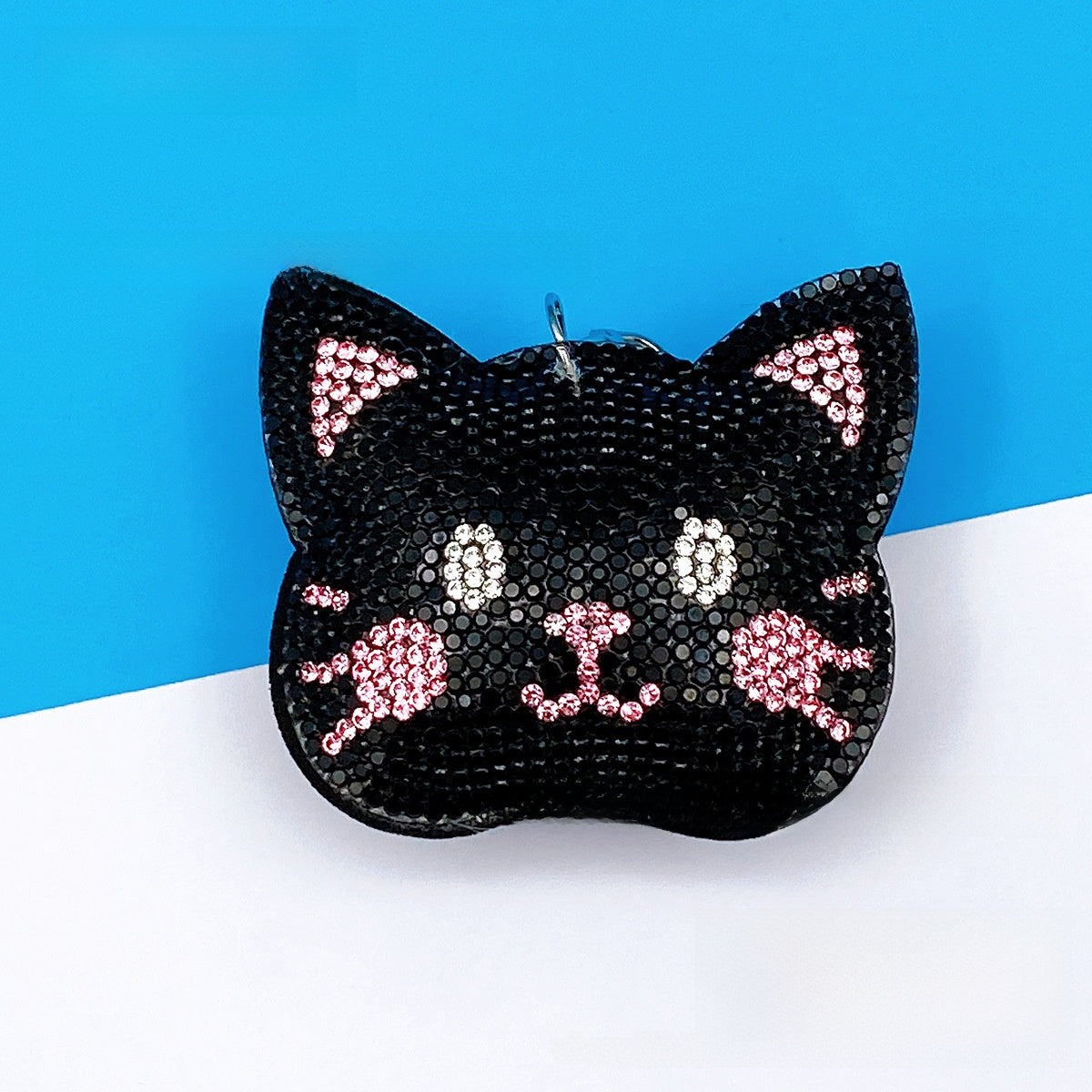 Rhinestone Animal Keychain Pendant