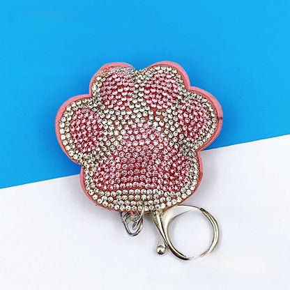 Rhinestone Animal Keychain Pendant