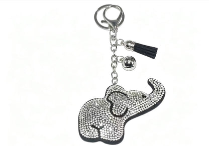 Rhinestone Animal Keychain Pendant
