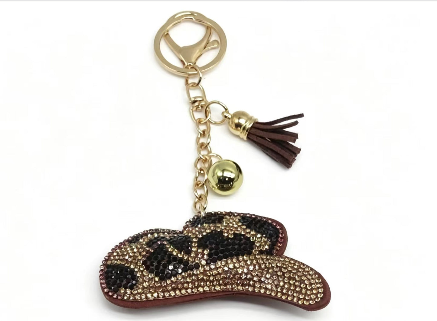 Rhinestone Animal Keychain Pendant