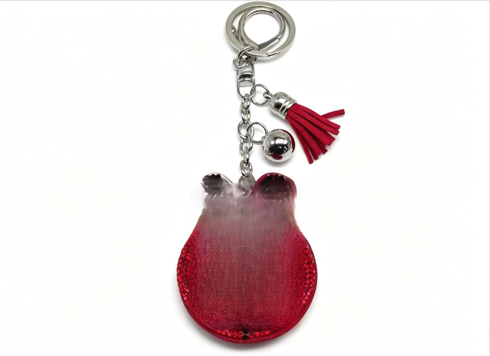 Rhinestone Animal Keychain Pendant