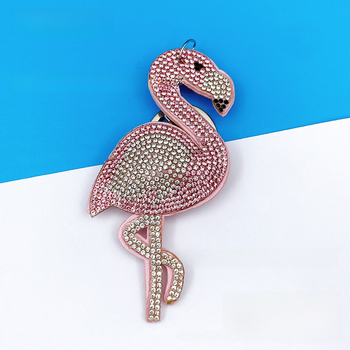 Rhinestone Animal Keychain Pendant