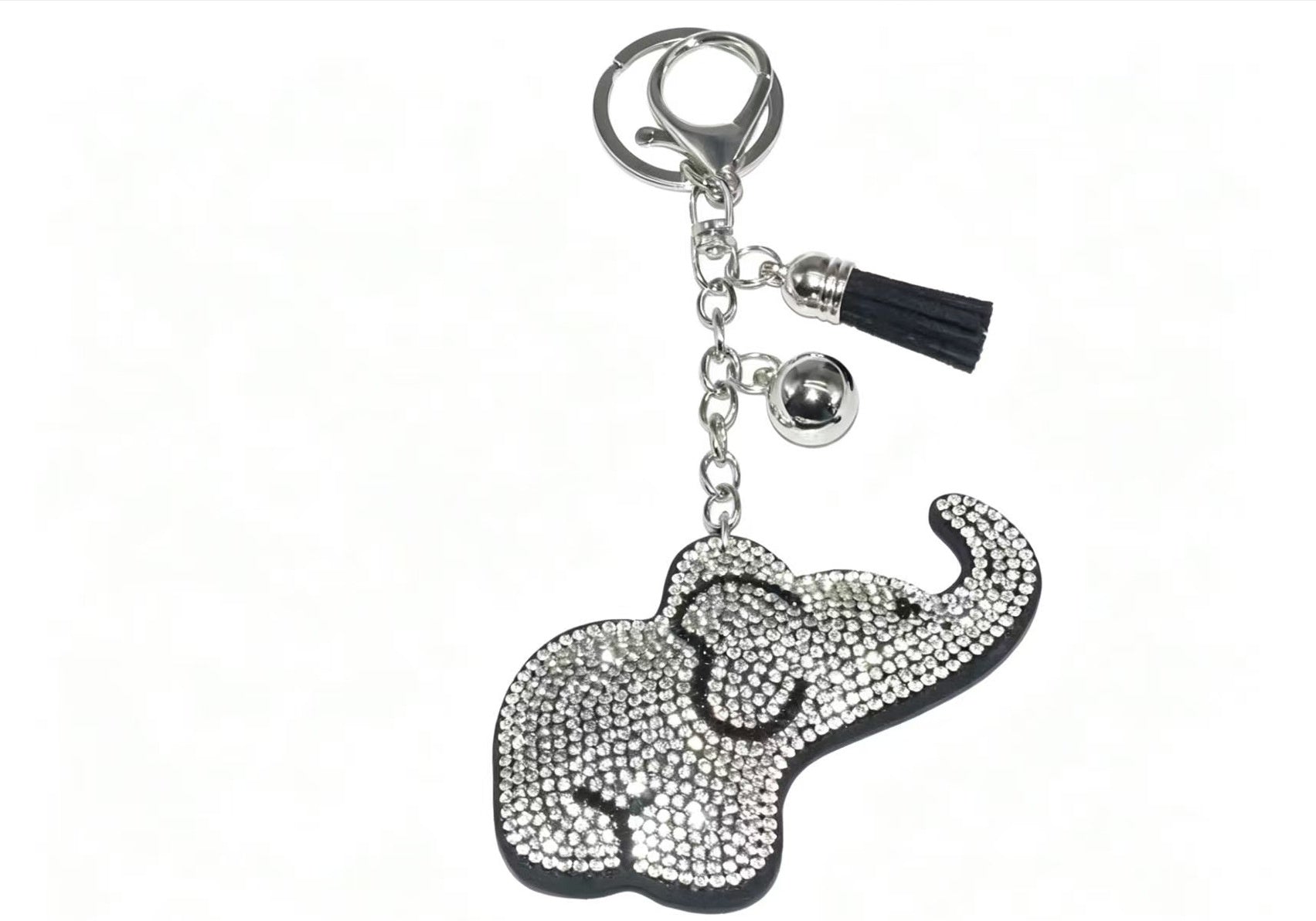 Rhinestone Animal Keychain Pendant