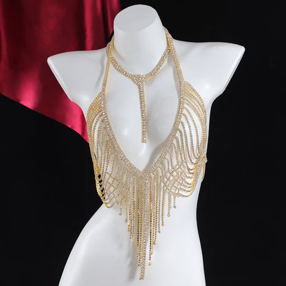 Rhinestone Body Chain