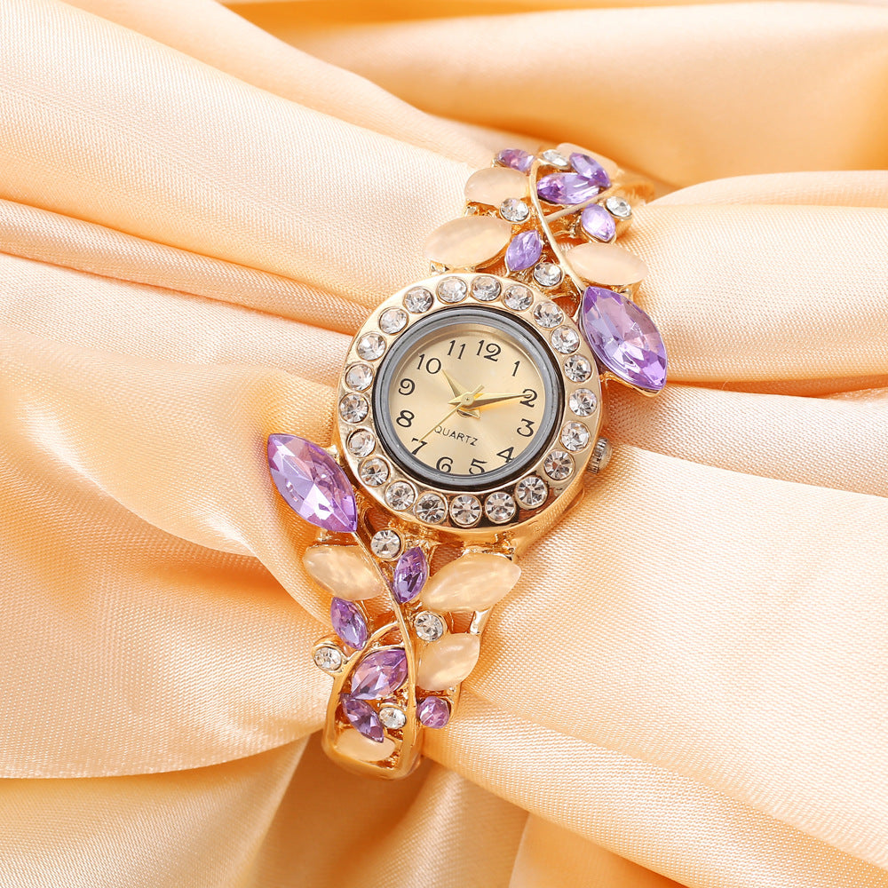 Rhinestone Bracelet Watch
