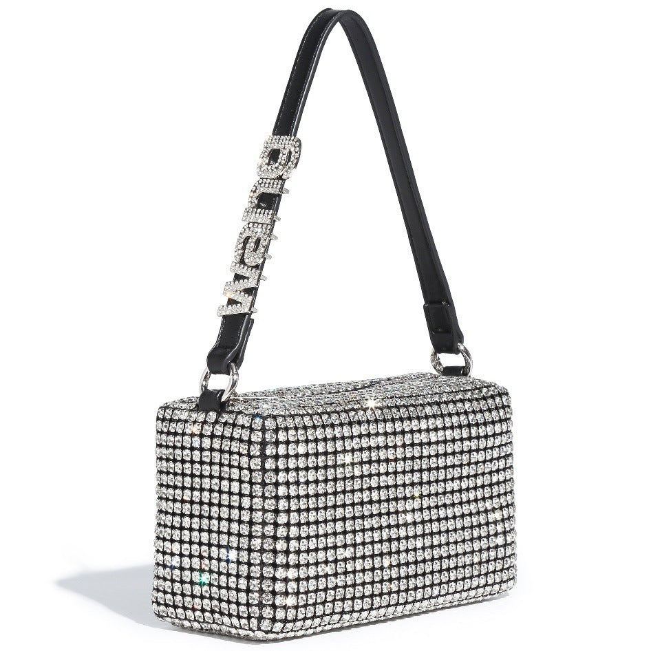 Rhinestone crossbody bag