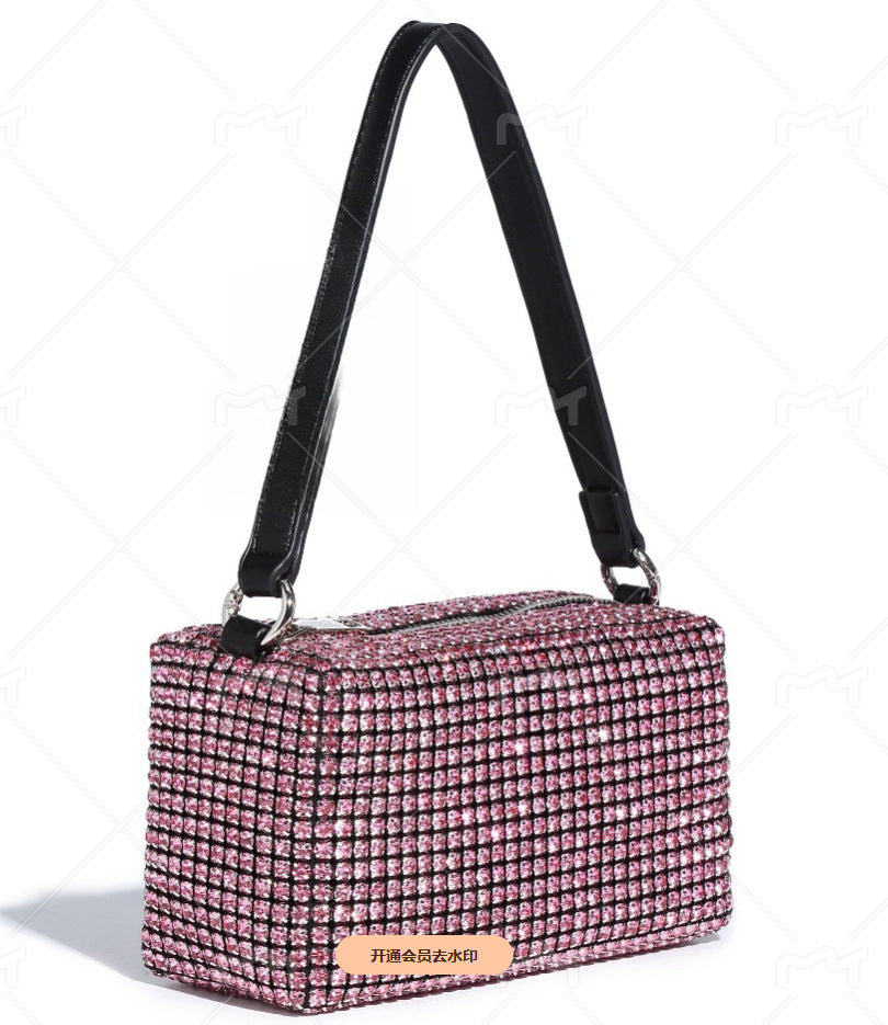 Rhinestone crossbody bag