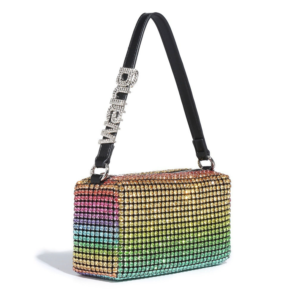 Rhinestone crossbody bag