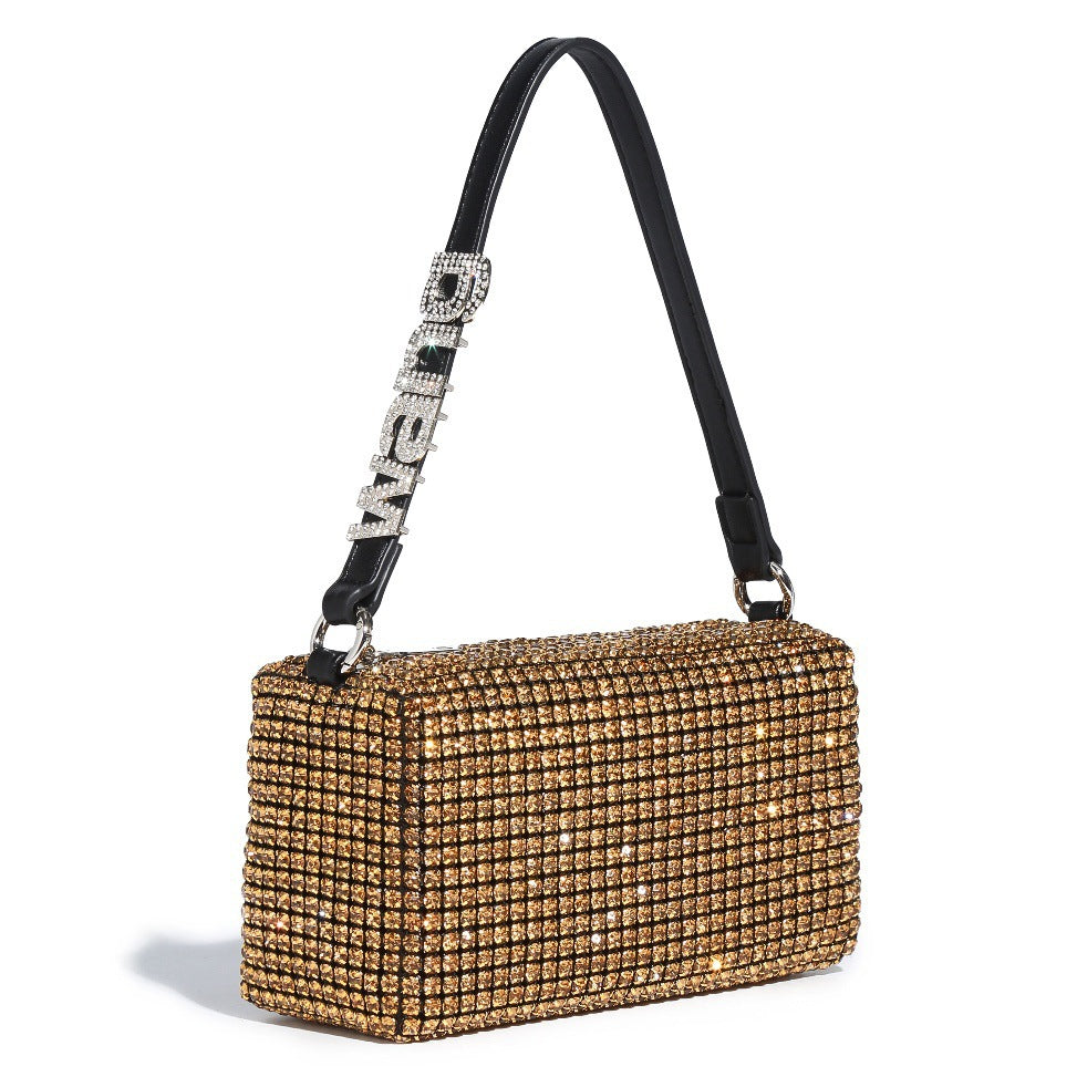 Rhinestone crossbody bag