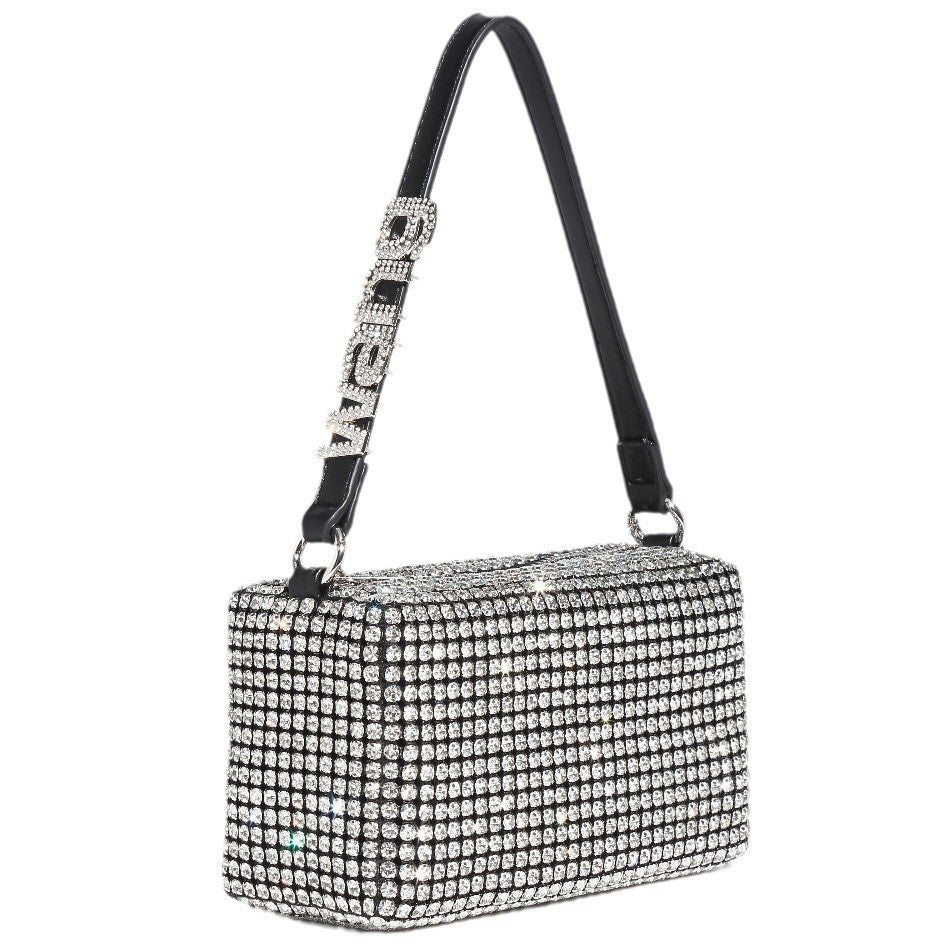Rhinestone crossbody bag