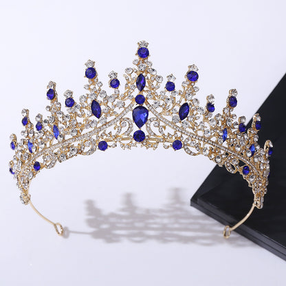 Rhinestone crown headdress
