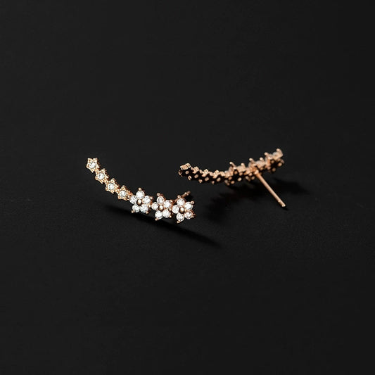 Rhinestone earrings