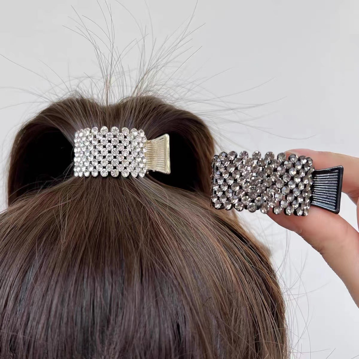 Rhinestone Ponytail Hair Clip