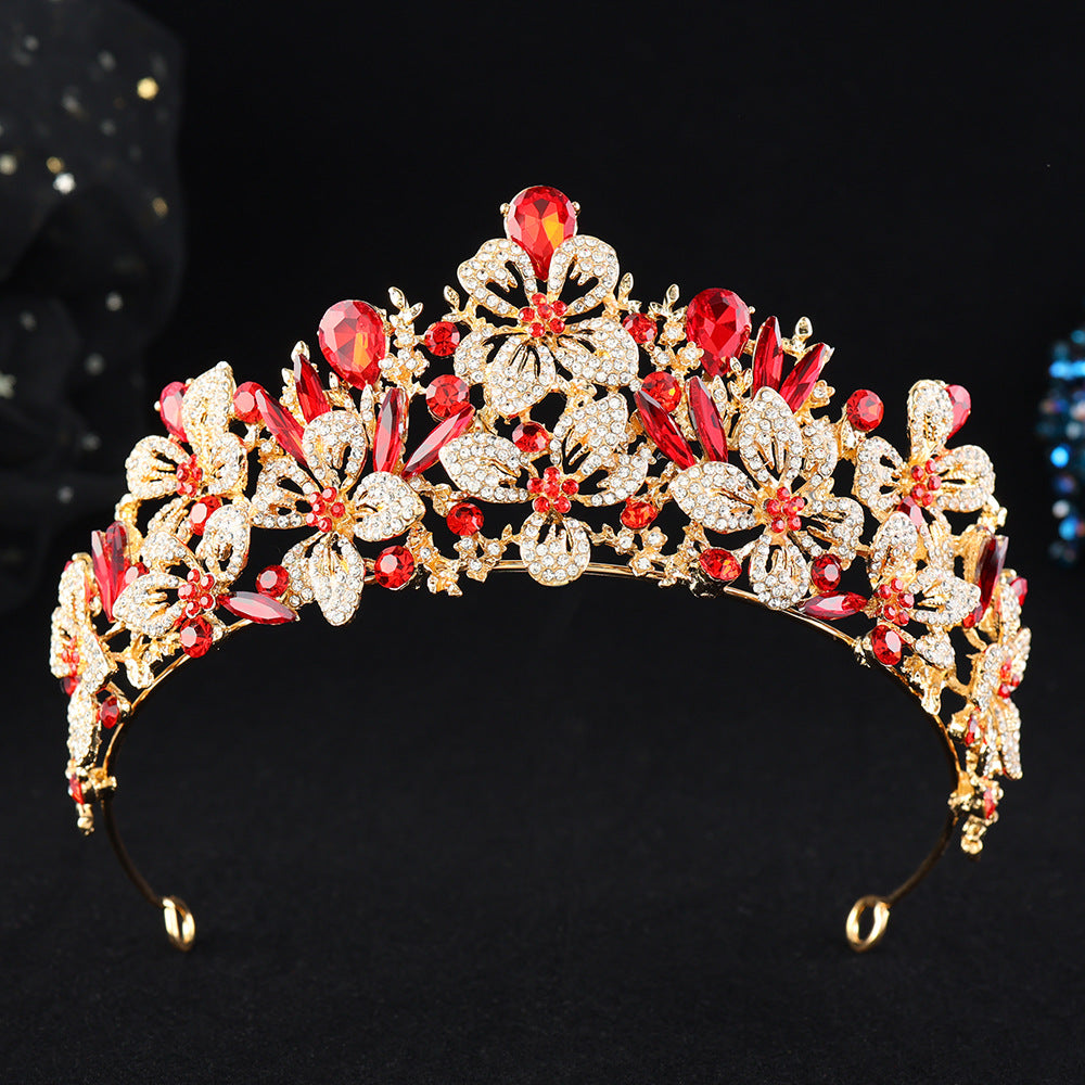Rhinestone Princess Birthday Crown Bride Wedding Headpiece Wedding Dress Accessories