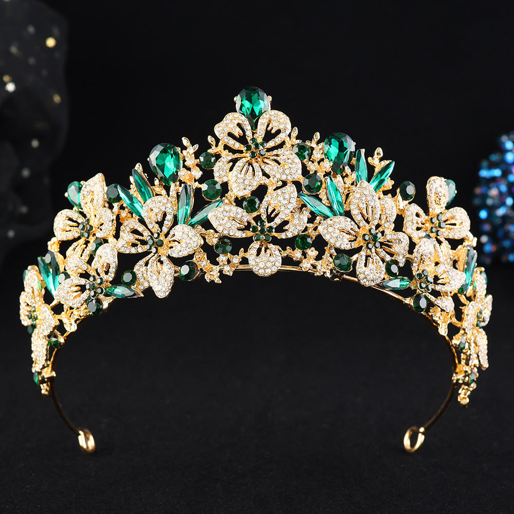 Rhinestone Princess Birthday Crown Bride Wedding Headpiece Wedding Dress Accessories