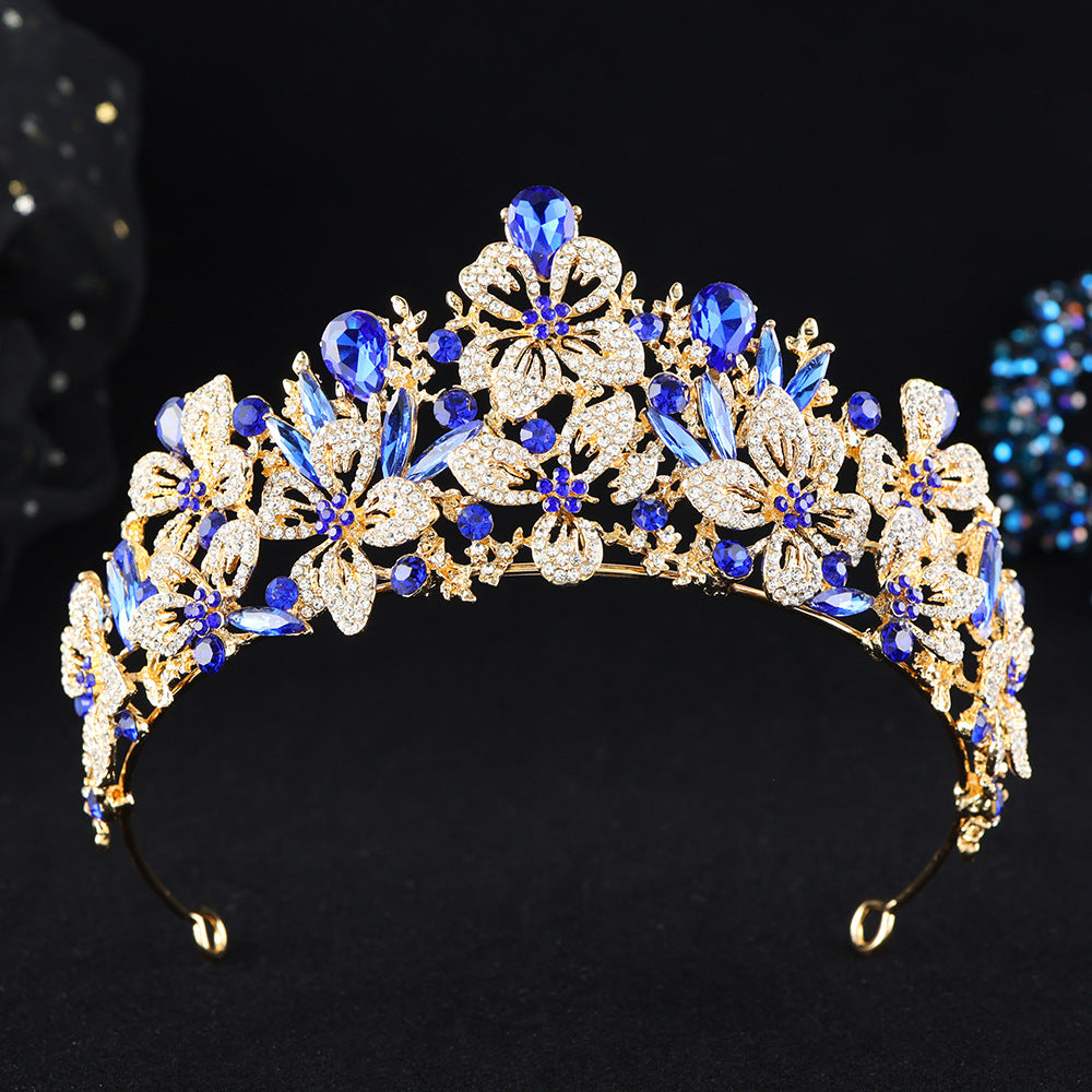 Rhinestone Princess Birthday Crown Bride Wedding Headpiece Wedding Dress Accessories