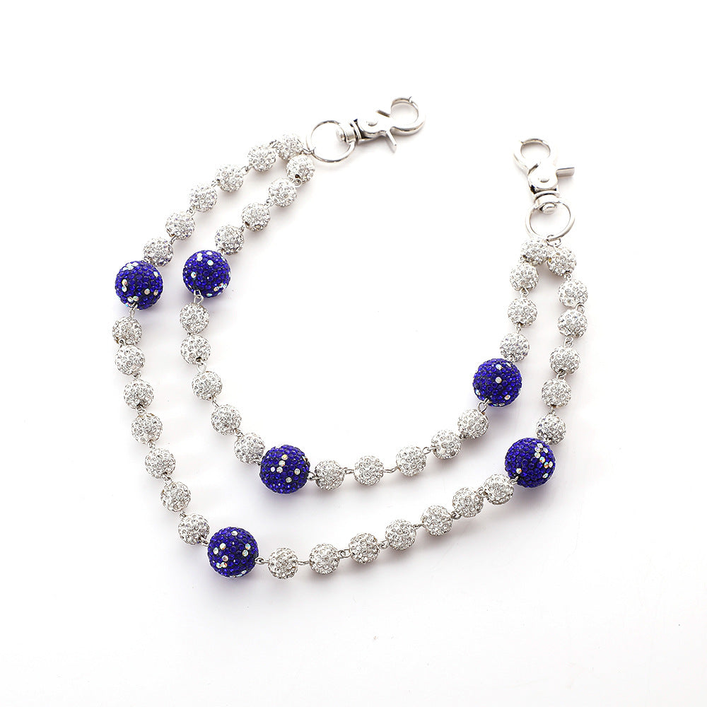 Rhinestone Waist Body Chain