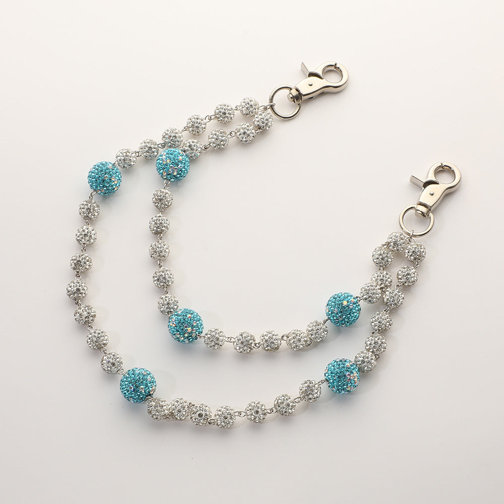Rhinestone Waist Body Chain
