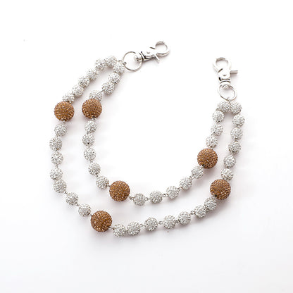 Rhinestone Waist Body Chain