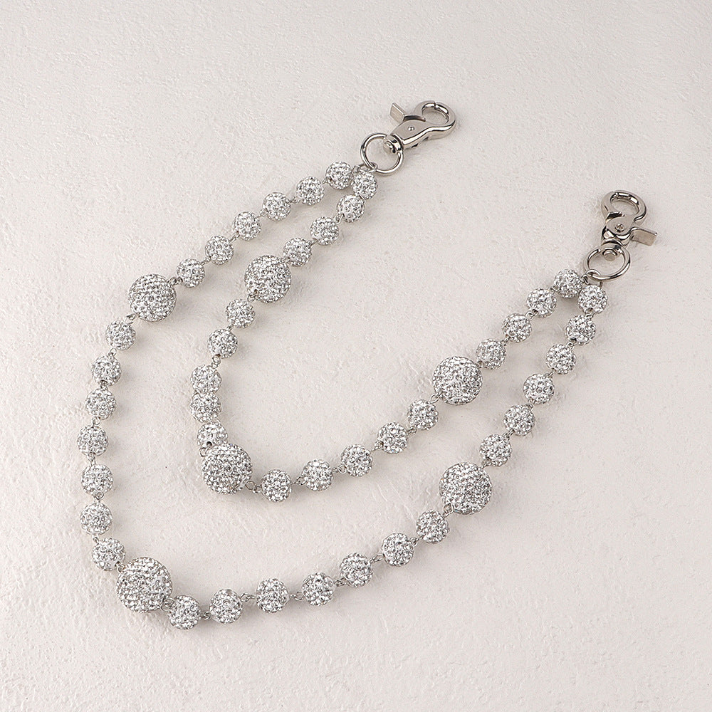 Rhinestone Waist Body Chain