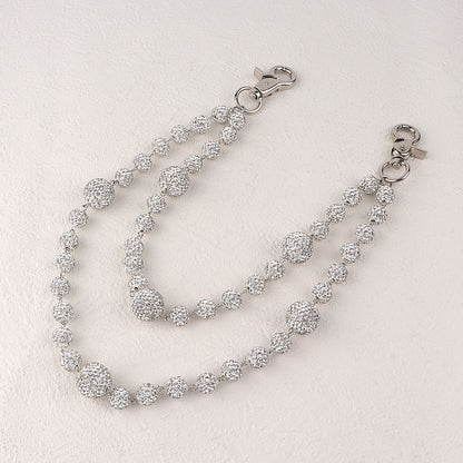 Rhinestone Waist Body Chain