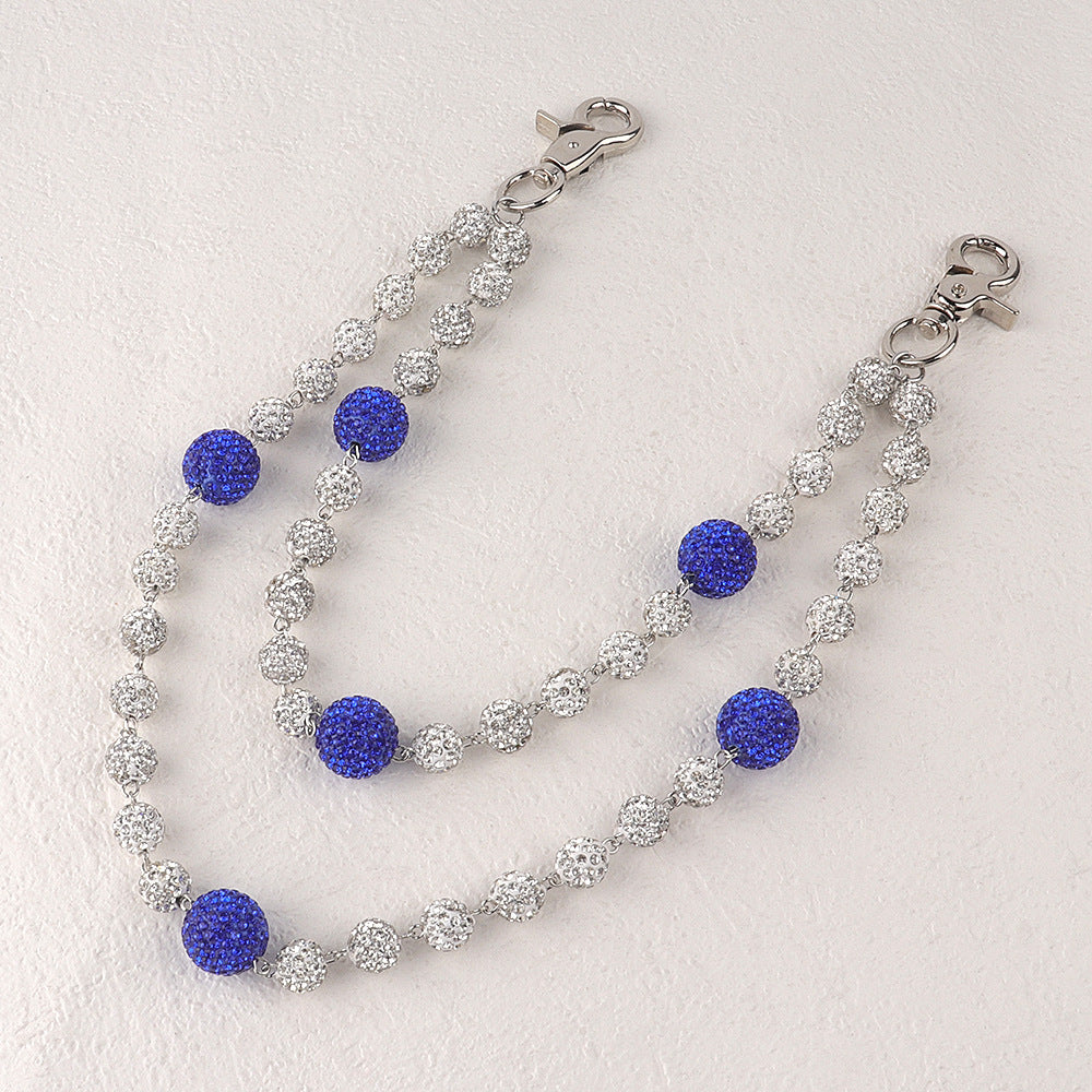 Rhinestone Waist Body Chain