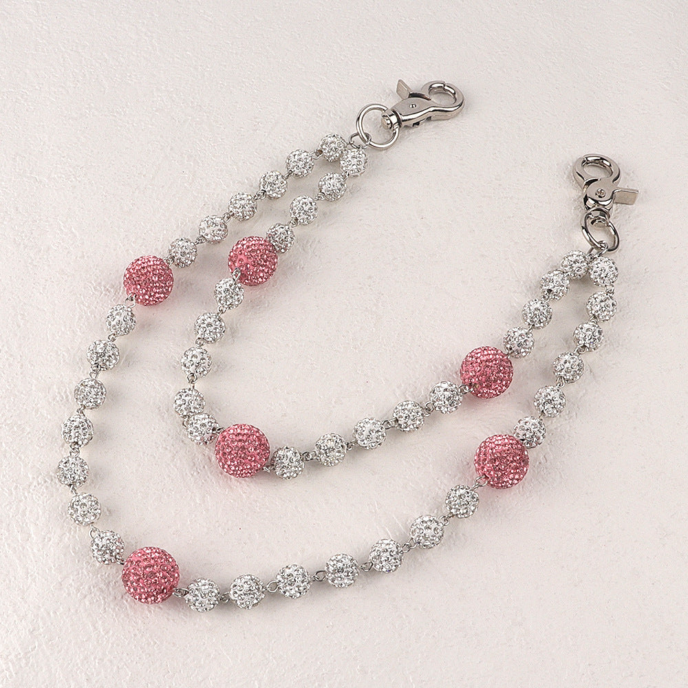 Rhinestone Waist Body Chain