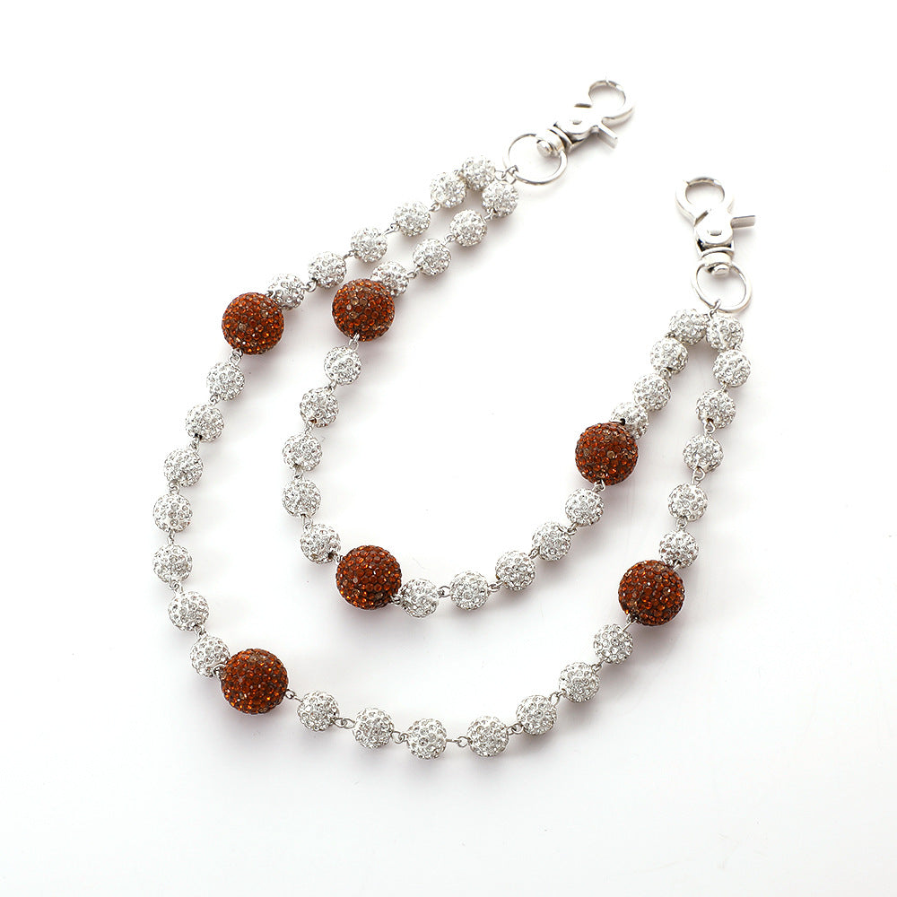 Rhinestone Waist Body Chain