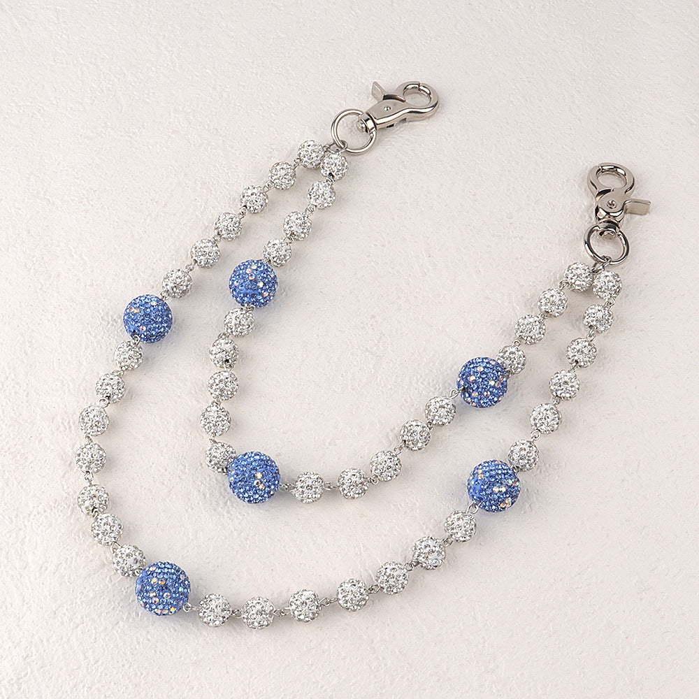 Rhinestone Waist Body Chain