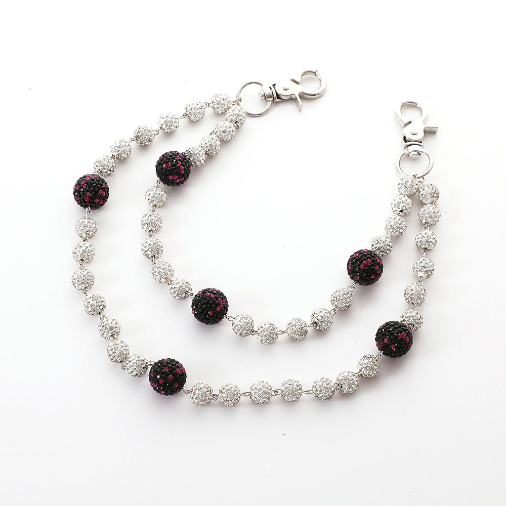 Rhinestone Waist Body Chain
