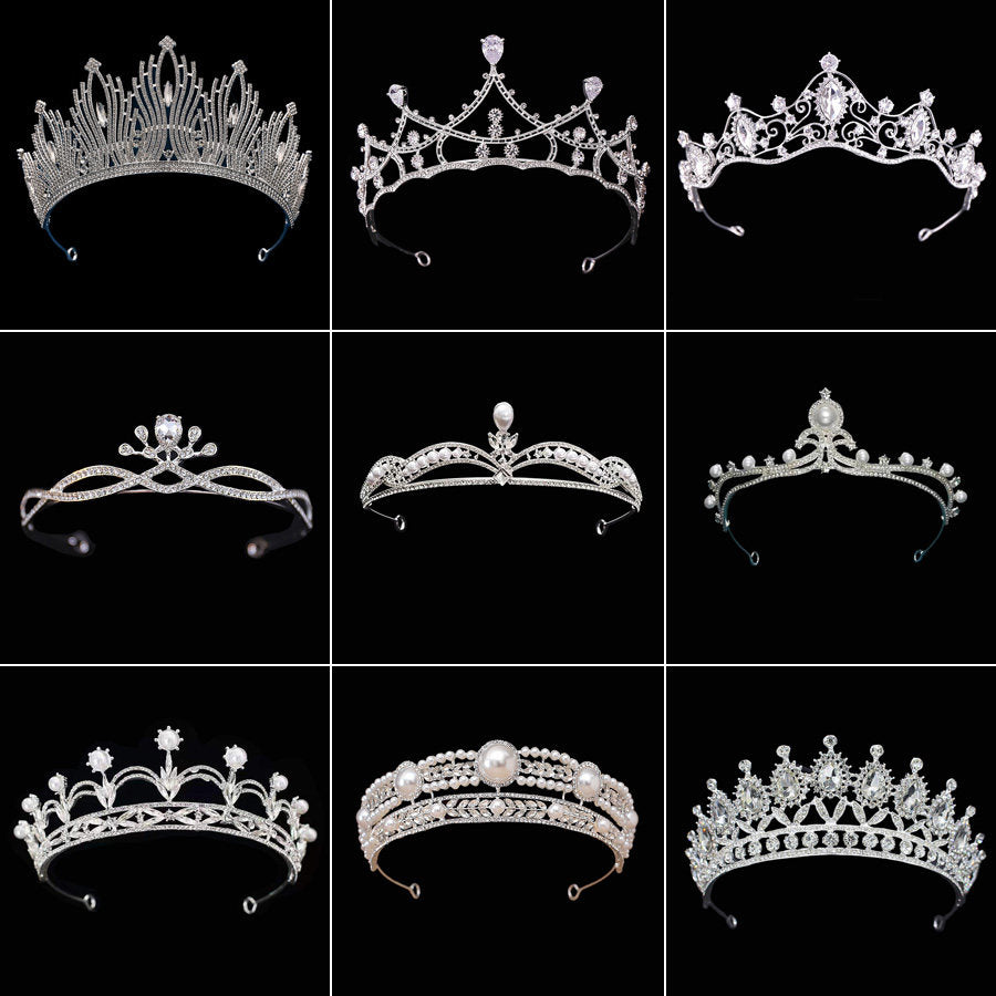 Rhinestone Wedding Crown Headband