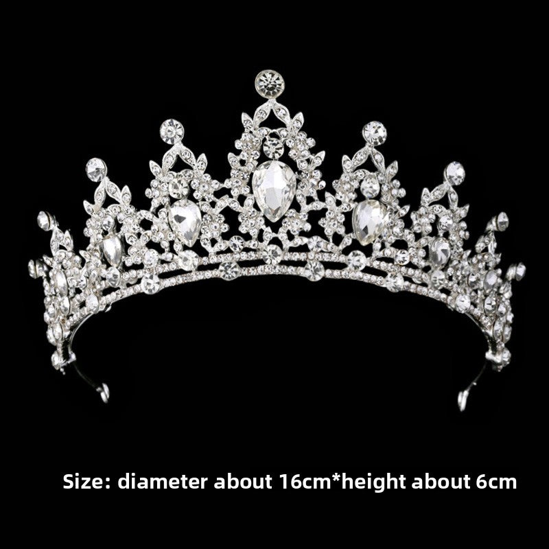 Rhinestone Wedding Crown Headband