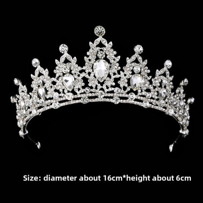 Rhinestone Wedding Crown Headband